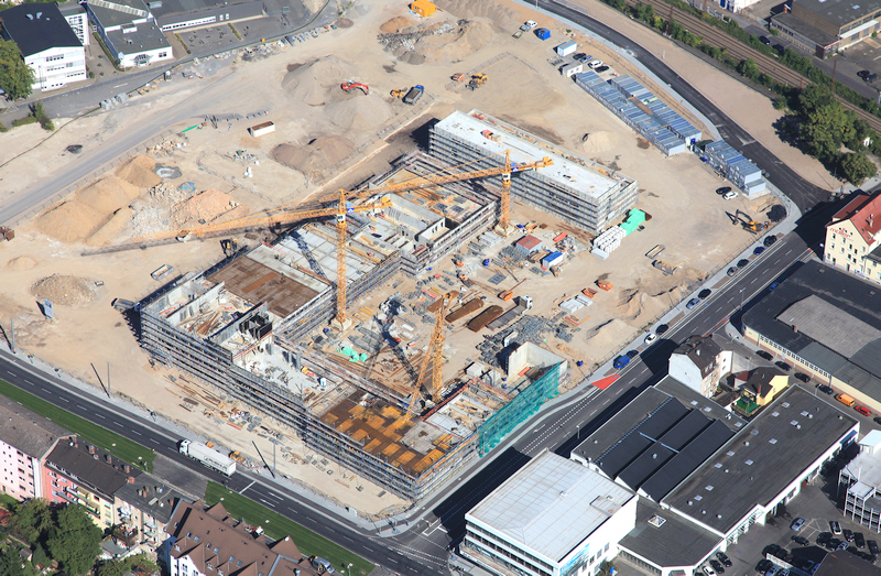 Luftbild der Baustelle im Oktober 2015: <em>Kay Sommer</em>